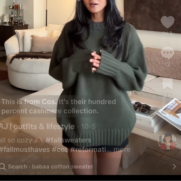 cos 100% cashmere sweater - Picture 9 of 9